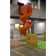 LMA11 Aluminum Spiral Slide Chute for 11 foot Deck Height