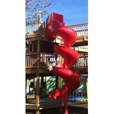 LMA12 Aluminum Spiral Slide Chute for 12 foot Deck Height