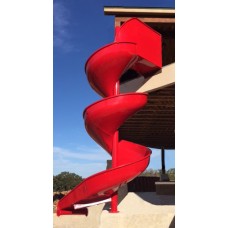 LMA14 Aluminum Spiral Slide Chute for 14 foot Deck Height
