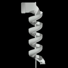 LMA20 Aluminum Spiral Slide Chute for 20 foot Deck Height